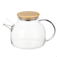 Чайник заварочный тм VETTA Эко, стекло, бамбуковая крышка,  1000мл