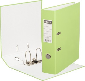 Папка-регистратор 80 мм Attache Экономи, лайм 1204345