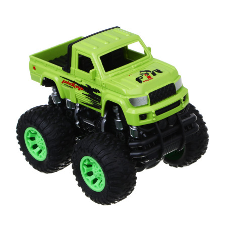 ИГРОЛЕНД Машина инерционная "Джип пикап", ABS, TPR, 10х10х12 см, 3 дизайна
