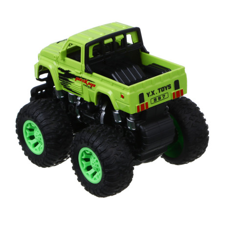 ИГРОЛЕНД Машина инерционная "Джип пикап", ABS, TPR, 10х10х12 см, 3 дизайна