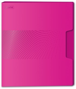 Папка скорос-тель с пруж.мех. Attache Digital,розовый 1043257