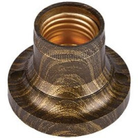 Ecola патрон накладной прямой E27 Черненая бронза AB7STOEAY (10!)