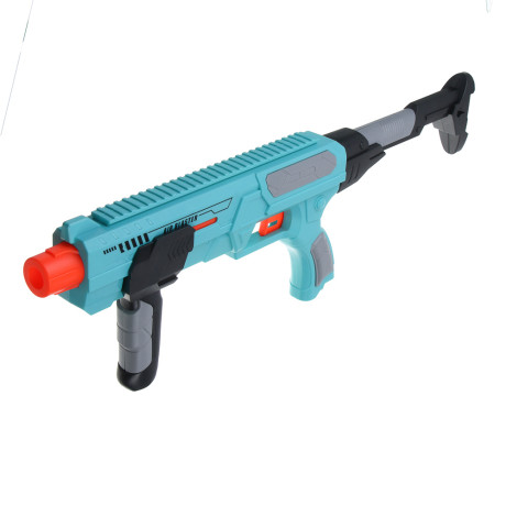 ИГРОЛЕНД Бластер "Космо", с мягкими патронами 10 шт, 2 мишени, ABS, EVA, 56х5,5х21,5 см