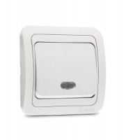 Makel Mimoza выкл. СУ 1 кл. бел. (инд.) 12021