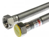 СТМ ГАЗ Подводка д/газа сильфон. 1/2&quot; (вн-вн, г/г)  120см CGHF1212