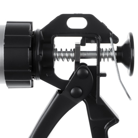 ЕРМАК Пистолет для герметика закрытый, 310мл, алюминиевый корпус