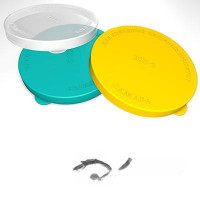 Крышка пластик.под хол. КП-2 цветная ЗЕЛЁНАЯ (250)