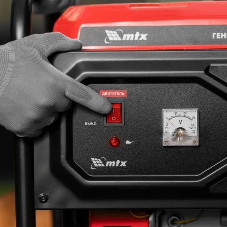 Генератор бензиновый RS-3000, 2,2 кВт, 230В, ручной стартер MTX