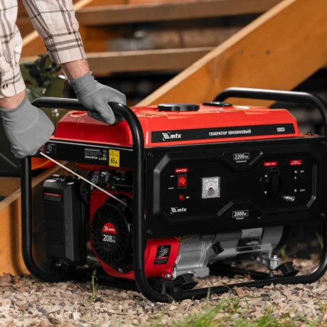 Генератор бензиновый RS-3000, 2,2 кВт, 230В, ручной стартер MTX
