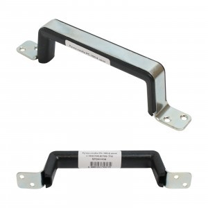 Ручка-скоба РС-100-4 цинк с пластик.встав. б/ш Штрих-код(50) Кунгур