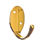 Крючок мебельный 2157, цвет хром