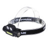 ЕРМАК Фонарь налобный, COB LED, 2 режима, 800мАч, зарядка USB, пластик, 92х35х45 мм
