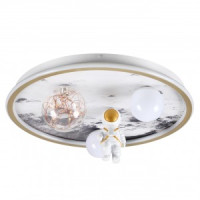 LUMION 6507/88CL LEDIO LN23 белый, золотой Люстра LED 88W 5668lm 3000-6000К 220V ATLAS