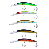 AZOR FISHING Воблер "Лонг Минноу", 150мм, 15,7г, F, 0-3,5м, 5 цветов