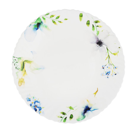 MILLIMI Шабер Тарелка подстановочная, опаловое стекло, 24см