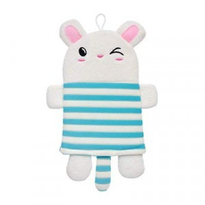 Мочалка для нежной и чувствительной кожи Зайчик в матроске, 27*17,5см 41455 Банные штучки