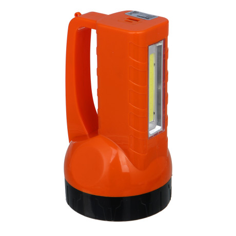 ЕРМАК Фонарь прожектор 19 LED+COB, Type-С, пластик, 182х100х103 мм