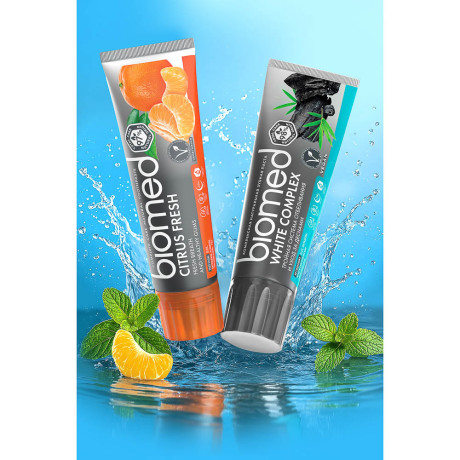 Зубная паста Биомед Вайт комплекс/Витафреш, 80г
