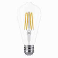 SmartBuy ART ST64 E27 11W(1055lm) 2700К 2K филамент (нитевидная) 64x146мм SBL-ST64Art-11-27K-E27