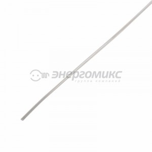 REXANT термоусадка трубка ТУТ 4,0/2,0 мм, прозрачная (упак. 50 шт. по 1 м)  (50!) 20-4009