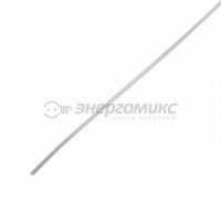 REXANT термоусадка трубка ТУТ 4,0/2,0 мм, прозрачная (упак. 50 шт. по 1 м)  (50!) 20-4009