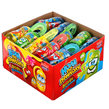 Десерт желейный "Кола по приколу" 80гр