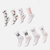 Носки с рисунками, GALANTE, р. 23-25, 80% хлопок, 17% полиамид, 3% эластан, цвета в ас-те