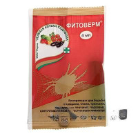 Фитоверм 4 мл (клещи, тля, трипсы) Зеленая Аптека