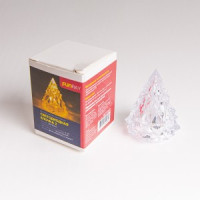 Фигура новогодняя «Светодиодная елочка 2» т.белый 50x60мм, AG10x3(в компл.), Funray