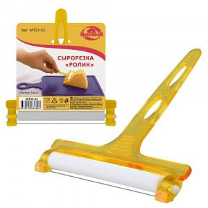 Слайсер д/сыра Ролик (кратность 10шт!!!) металл, пластик МТ53-52 Мультидом