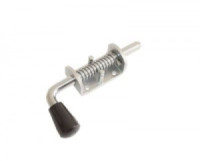 Засов Домарт пружинный 75) 160мм цинк10)