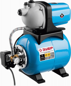 Станция насосная ЗУБР "МАСТЕР" М3 автоматическая, 1000 Вт, 60 л/мин, бак 20 л