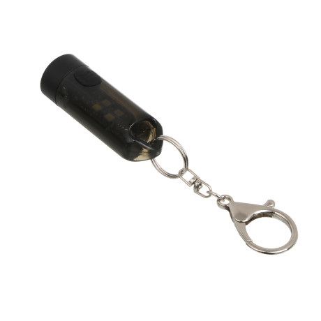 Фонарик ручной тм ЕРМАК,мини,на карабине,XPG+4 LED,7 режимов,ультрафиолет,160мАч,Type C,красный свет