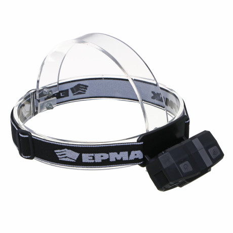 ЕРМАК Фонарь налобный,XТЕ+SMD, 5 режимов,1200мАч,Type-C,сенсорный, пластик,75х40х37 мм,красный свет