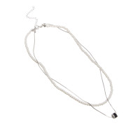 Бусы на шею 37-42см, медь, стекло, БЖ25-16