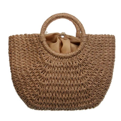 Сумка пляжная плетенная тм ЮL, 40x42см, папирус