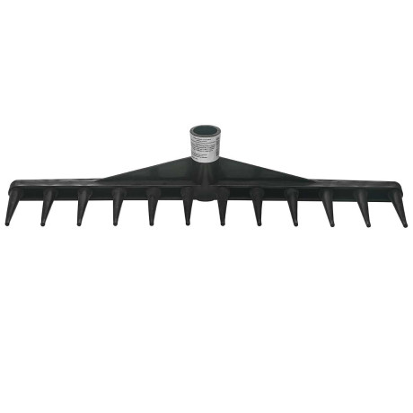 Грабли сенные 12зуб пластмассовые тулейка d30 без черенка 010737 ИА
