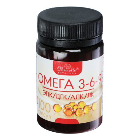 БАД "ОМЕГА 3-6-9" Мирролла, 100капс