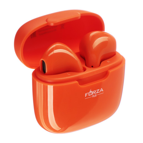 FORZA Наушники беспроводные TWS TON, 30/250 мАч, BT5.1, оранжевый
