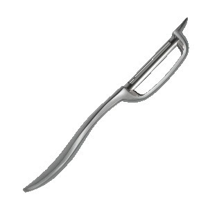 Овощечистка вертик. лезвие, ручки сплав цинка TR-65126 TalleR