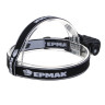 Фонарь налобный тм ЕРМАК, 3 LED, 1200мАч, 3 режима, 8,3х3,8х5,4см, USB кабель, пластик