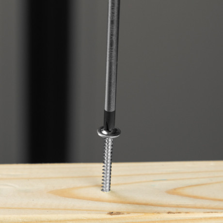 Отвертка, PH1х100 мм, S2, 3к рукоятка Denzel