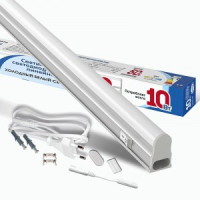 IONICH св-к св/д линейный T5 10W(900lm) 6500K 6K 856x23x33 выкл.(шнур вилк) IP40 ILED-COCB 900 1570