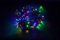 Feron Гирлянда-нить ул. 200LED разноцв. 20м., строб эффект, черн.1,5м, IP65 соед. CL44 32978