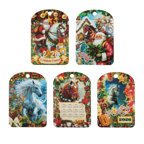 Доска разделочная "Новый год", 27x18x0,5 см, фанера, 5 дизайнов