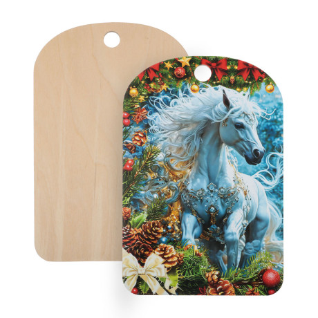 Доска разделочная "Новый год", 27x18x0,5 см, фанера, 5 дизайнов