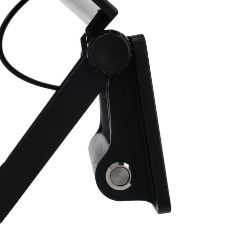 BY Светильник-прожектор с дат. движ., солн. панелью, 20LED, 1600Лм, 3000мАч, IP54, пластик, стекло,2