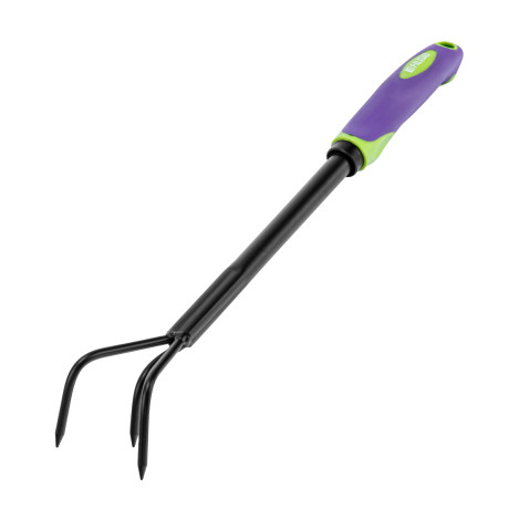Рыхлитель 3-зубый, 60х400 мм, стальной, обрезиненная эргономичная рукоятка, LSR1 Palisad