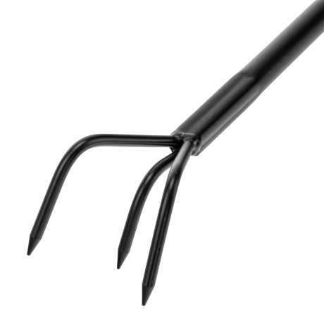 Рыхлитель 3-зубый, 60х400 мм, стальной, обрезиненная эргономичная рукоятка, LSR1 Palisad