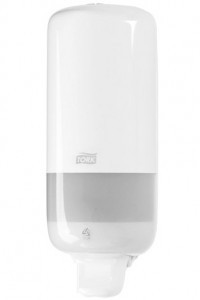 Дозатор для жидкого мыла TORK Elevation 1л S1 белый пластик 560000
